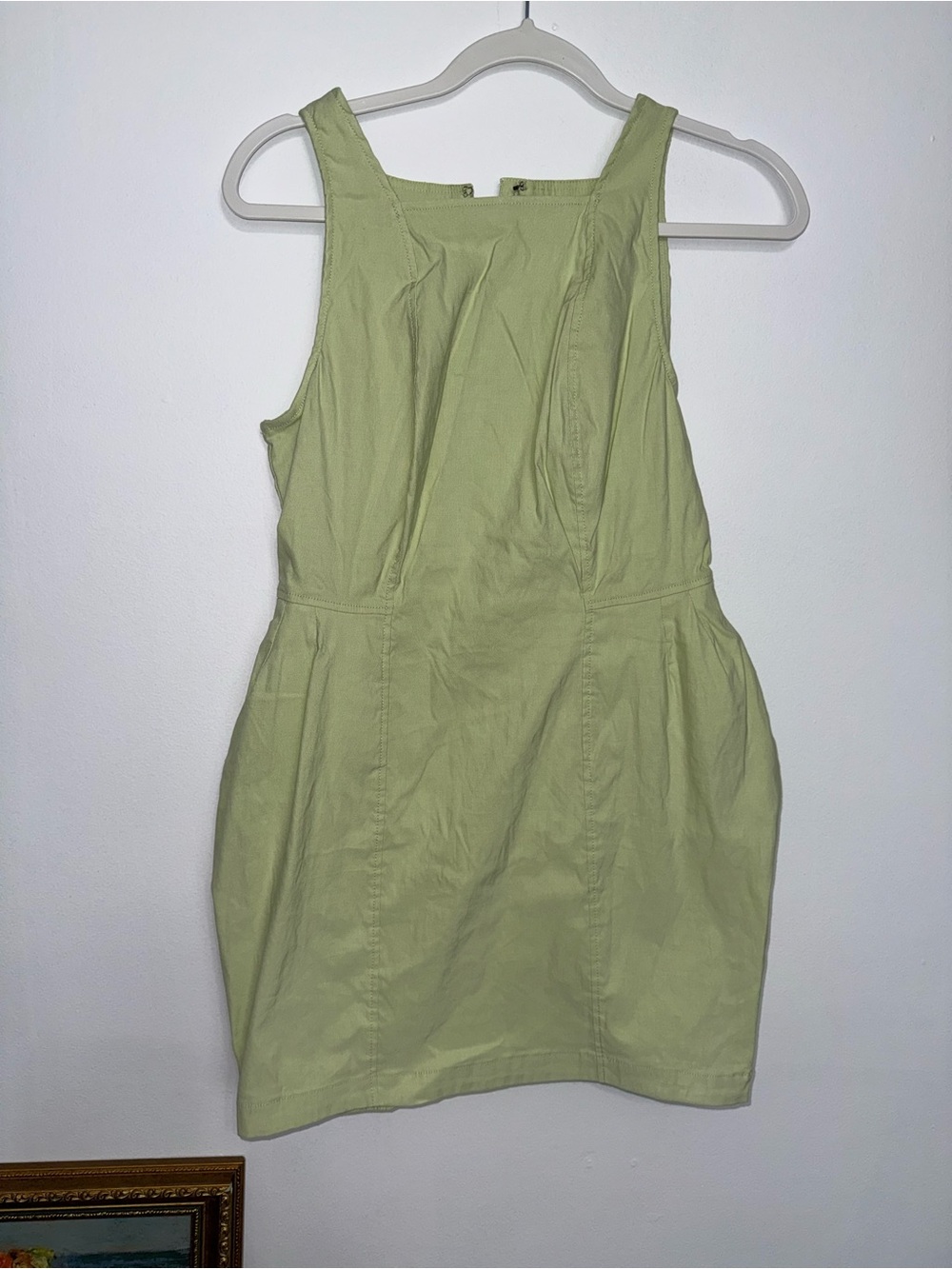 Maeve Light Green Sleeveless Shift Dress